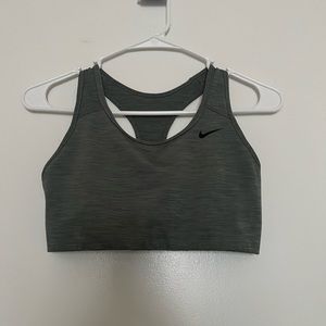 NIKE grey sports bra, gently worn, supportive, size M